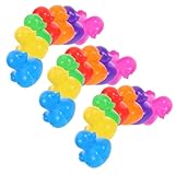 HANABASS 70 Stück Teiliges Enten Bunte Kunststoffbälle Leicht Schwimmend...