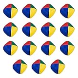 Zyluniy 15 Stück Kinder Jonglierbälle Set, 5cm Langlebige jonglierset,...