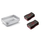 Weber 6415 Small 7-1/2-Inch-by-5-inch Aluminum Drip Pans, Set of 10 & 17688...