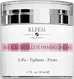 Hals und Dekollete Creme mit Peptiden und Retinol - Neck Firming Cream zur...