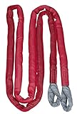Kerbl Abschleppschlinge (L x B 6 m x 4 cm, Bruchlast 35000 kg, Farbe Rot,...