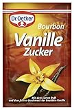 Dr. Oetker Bourbon Vanille Zucker, 13 x 3 x 8 g, Zucker verfeinert mit...