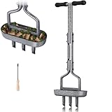 EEIEER Rasenlüfter, Rasenbelüfter Aerifizierer für Rasen Hohlspoon mit...