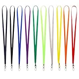 Popuppe 10 Stücke Schlüsselbänder Umhängebänder Nylon Lanyards...