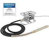 Arebos Betonrüttler | 1500 W | Innenrüttler | Handrüttler |...