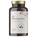 KURKRAFT BIO Mönchspfeffer Kapseln hochdosiert (4:1 Extrakt) - besonders...