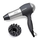 Bomann® Haartrockner mit Diffusor & Formdüse | Hair Dryer mit 'Cool Shot'...