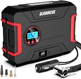 BURNNOVE Elektrische Luftpumpe DC 12V 120PSI Kompressor Tragbarer...