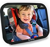 Funbliss Baby Spiegel Auto, 360° Drehbar für Einfache...