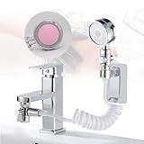 Wasserhähne Duschkopf Set Handbrause für Waschbecken mit Teleskopschlauch...