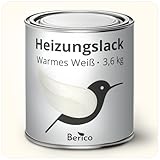 Berico Heizkörperlack - 3,6 Kg - Klassisches Weiß (ähnl. Reinweiß RAL...
