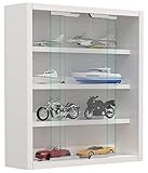 VCM Glasvitrine hängend | Vitrine Glas mit ESG-Sicherheitsglas | Maße: H....
