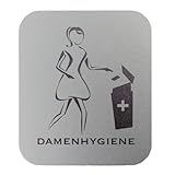 AIR-WOLF Tür- und Hinweisschild 'Damenhygiene-Behälter', Serie Lobo