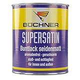 BÜCHNER | Buntlack | enzianblau-seidenmatt | RAL 5010 | 0,75 l |...