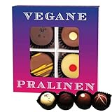 Hallingers Vegane Pralinen - Vegane Manufaktur Pralinen Geschenk handmade...