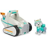 PAW PATROL, Schneemobil mit Everest-Figur (Sustainable Basic Vehicle/Basis...