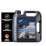 LIQUI MOLY Motorbike 4T 20W-50 Street | 4 L | Motorrad 4-Takt-Öl |...