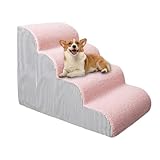 Haustiertreppe für hohe Betten – Haustier-Hochbettrampe Indoor...