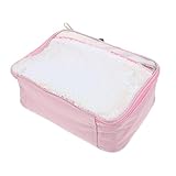 Amosfun Tragbare Lunch-Tasche mit rosa Pailletten, für Wärmeerhaltung,...