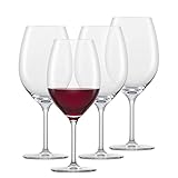 SCHOTT ZWIESEL Bordeaux Rotweinglas For You (4er-Set), zeitlose...