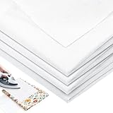 TAIXING 2 Stück 1×1,5 m Bügelvlies Weiß - Aufbügelbarer Einlagestoff...