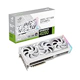 ASUS ROG Strix GeForce RTX 4090 24GB White OC Edition Gaming Grafikkarte...