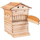 Bee Hive Komplettset Auto Bienenstock, Haus-Set Bienenstock-Boxen mit 7...