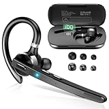 Bluetooth Headset V5.3, Wireless Freisprech Telefon mit CVC 8.0/ENC Dual...