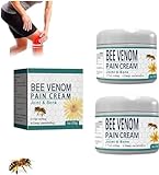 Bee Venom Cream Bienengiftsalbe, Pain and Bone Healing Cream, Bienengift...