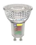 SHOT, LED-Reflektorlampe, Glaskolben, F, 6,2 W / 230V, GU10 Sockel, 3000K...