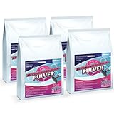 McFilter I Polster- und Teppichreinigungspulver I 4x 500 Gramm I geeignet...