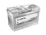 Varta 580901080D852 Silver Dynamic AGM Autobatterien, 12 V, 80 Ah, 800 A...