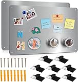 Lawei 2 Stück Magnettafel Magnetboard, 43,5 x 30 cm Magnetische...