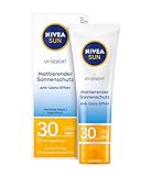 NIVEA SUN UV Gesicht Mattierender Sonnenschutz LSF 30 (50 ml), nicht...