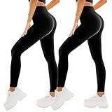 SINOPHANT 2er Pack Leggings Damen High Waist - Sportleggins Elastisch...