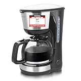 Emerio CME-122933, Filter Kaffeemaschine, 1.25l für bis zu 10 Tassen...