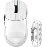 ATTACK SHARK X8 Ultimate Kabellose Gaming-Maus mit C06 Ultra LED-Kabel,...