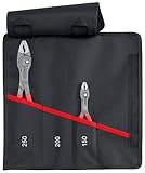 KNIPEX 001961V02 Doppelgriff-Set (150, 250 mm), Kunststoffgriff, 2-teilig