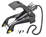 MICHELIN Fußluftpumpe Einzylinder analog – Universal-Fußpumpe bis 4...