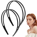 YUXIANLB 2 Stück Haarband Set Zweireihiger rutschfester Haarreifen mit...