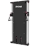 DIONE Cable Crossover 2 x 100KG Metallgewichte - Kompakt 120 cm x 12 cm x...