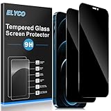 ELYCO Sichtschutz Schutzfolie für iPhone 12 Pro für Panzerglas, 2 Stück...