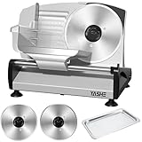 YASHE Elektrische Allesschneider Mit Leisem DC-Motor, 200W...