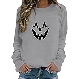 Générique Halloween-Oberteil für Damen, schick, Sweatshirt, lässig,...