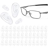 PLABBDPL 20 Paar Silikon Nasenpad Antirutsch Klebend Pad Luftsack Nasenpads...