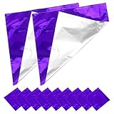 ABOOFAN 200 Stück Aluminiumfolie Schokoladen Wickelpapier Glänzend...