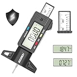 GODESON Digitaler Profiltiefenmesser für Reifen,Reifenprofiltiefenmesser...
