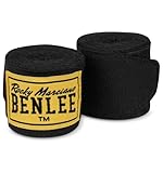 BENLEE Rocky Marciano-Streifen Boxbandagen elastisch 450 x 5 cm schwarz