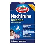 Abtei Nachtruhe Baldrian Schlaf-Dragees N - pflanzliches Arzneimittel für...