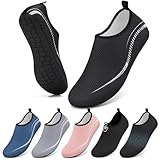 BARFULKER Wasserschuhe Damen Herren Badeschuhe Schwimmschuhe Schnell...